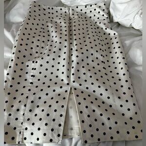 Express polka dot skirt size 10